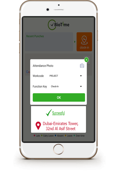 web biometric time attendance system in dubai mobile app ios